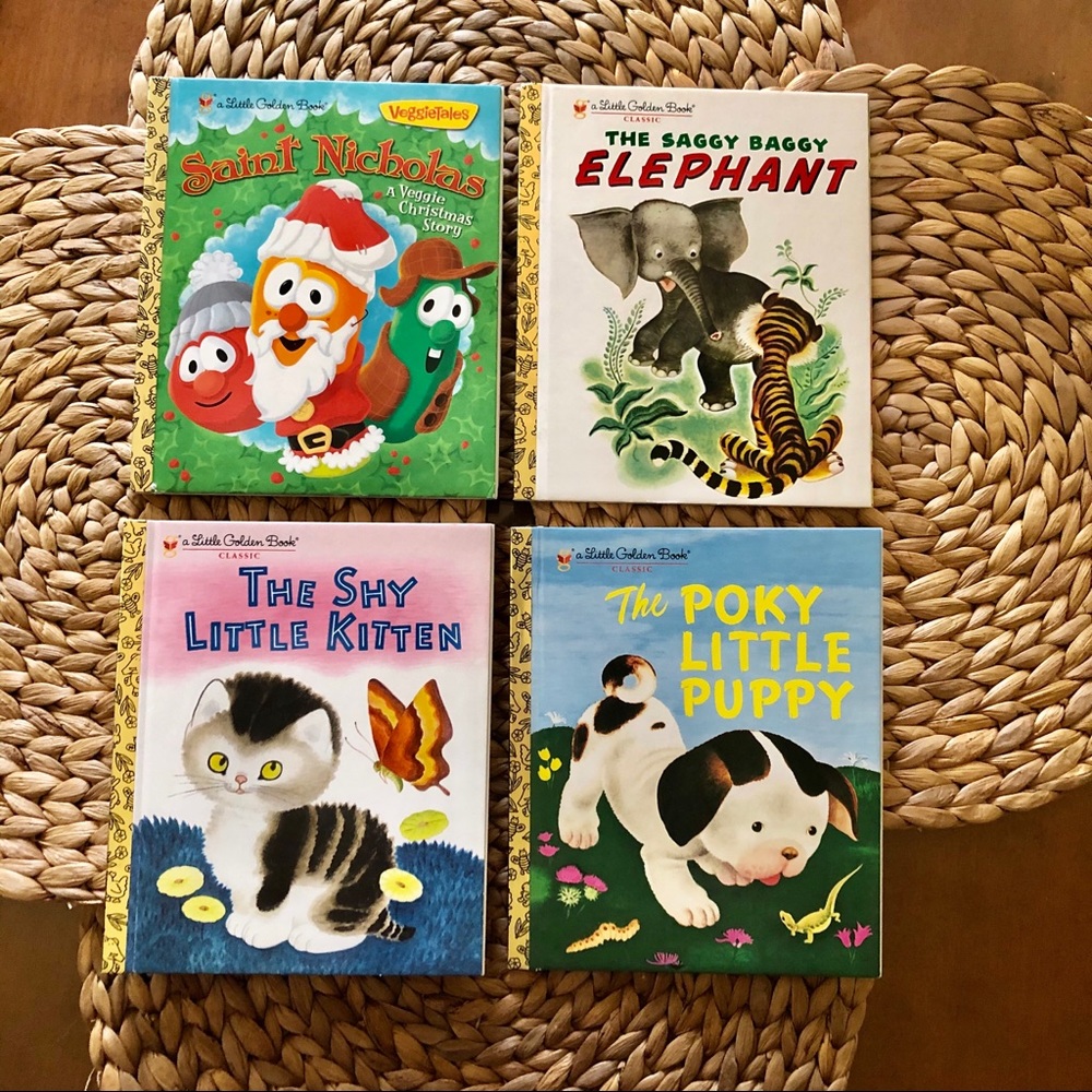 NEW Little Golden Books Classic 4 Children Books